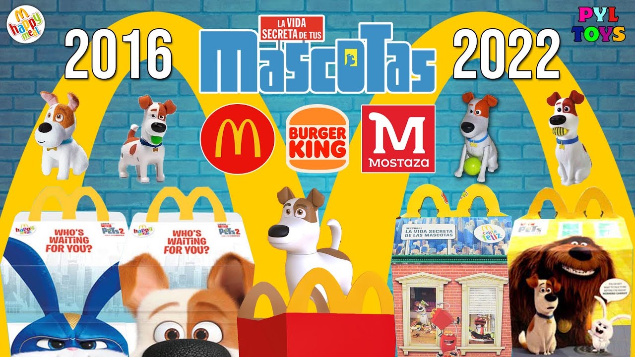 TODOS los JUGUETES de LA VIDA SECRETA DE TUS MASCOTAS (2016-2022)