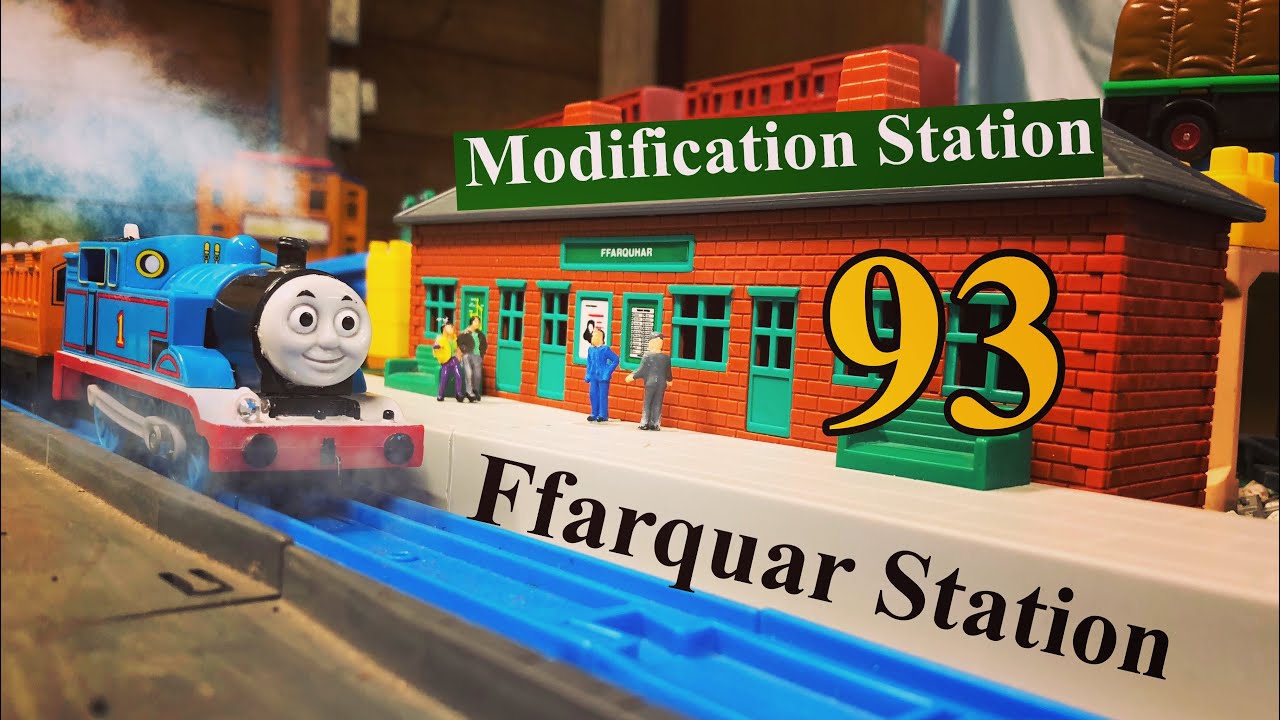 MODIFICATION STATION 93 - Ffarquar Station platform mod and Tomy Roadway Loop
