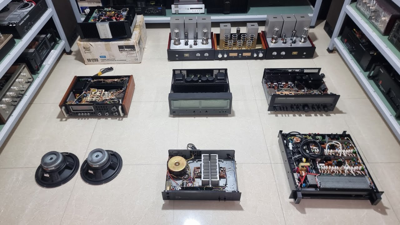 Xả hàng Tết Ampli 6 đèn VU cs 1000W giá chỉ từ 800k.Hanh Audio 0967.996.893