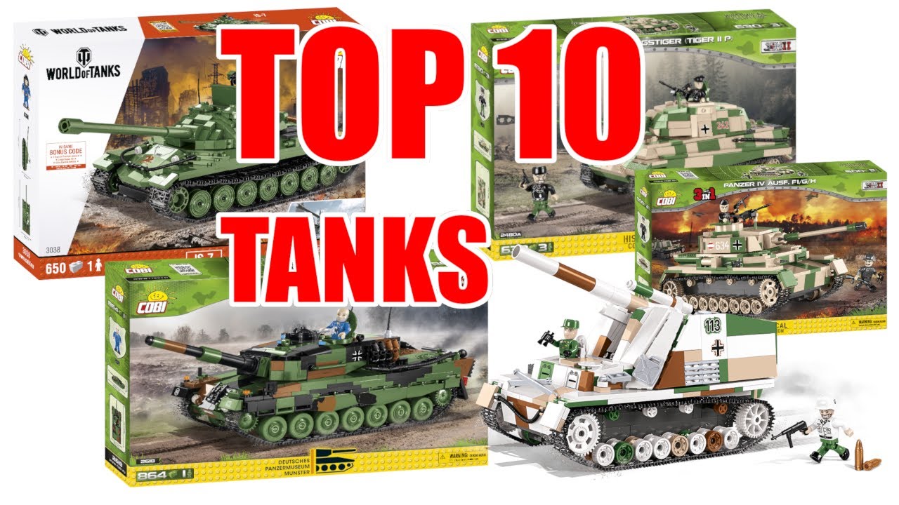 TOP 10 Cobi TANKS