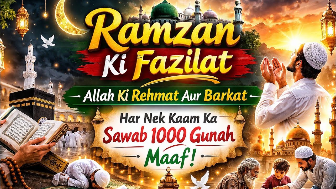 Ramzan ki Fazilat | Ramadan ki Barkat
