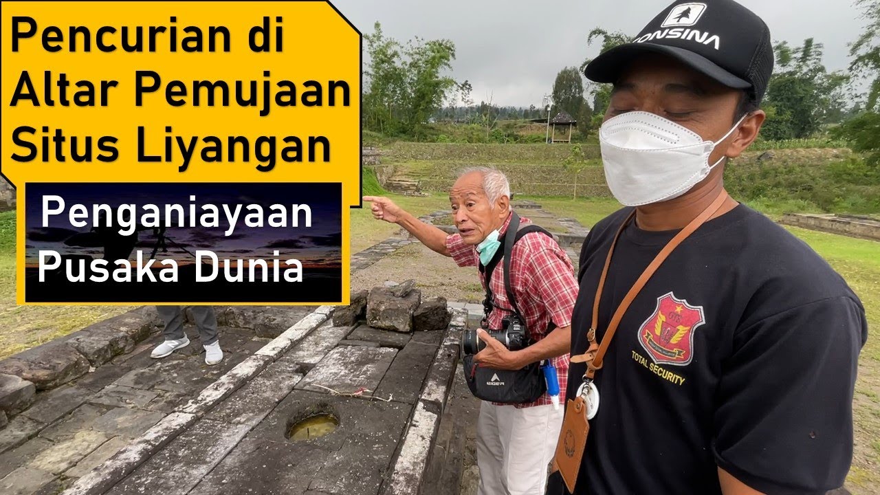 Pencurian di Situs Liyangan Merusak Altar Pemujaan