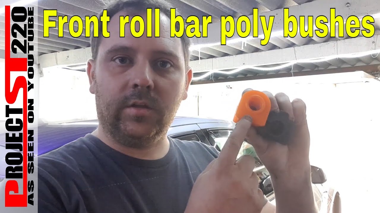 Ford Mondeo Mk3 Front Roll bar Poly Bushes (project st220)