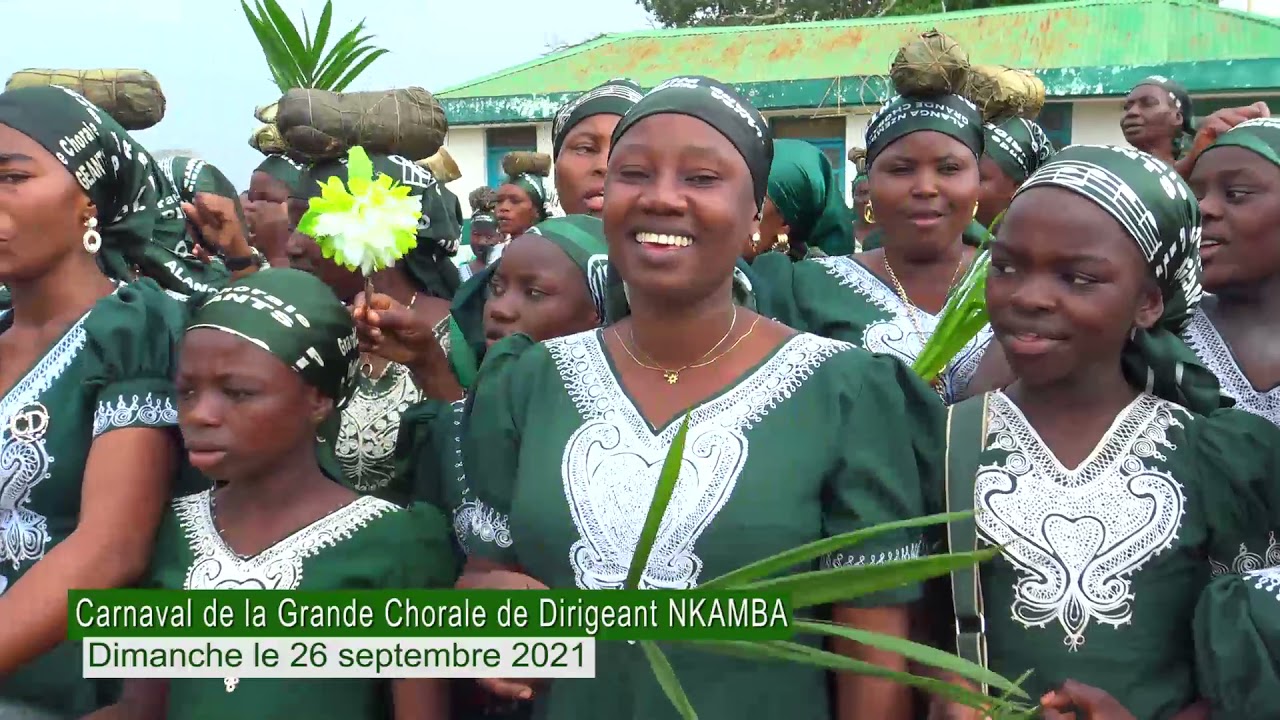 Carnaval du 26 sept 2021 à Nkamba par la Grande Chorale de Dirigeant