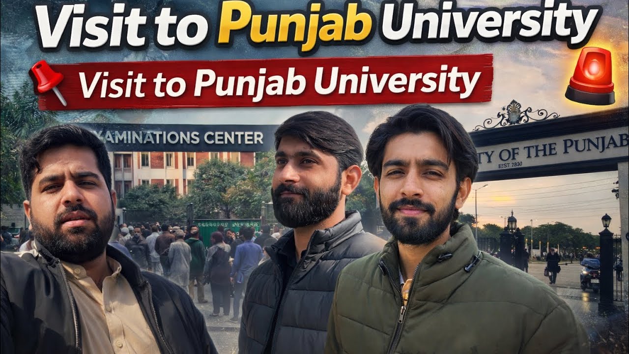 Visit to Punjab University Lahore | Life Unscripted | Punjab University #india #pakistan 