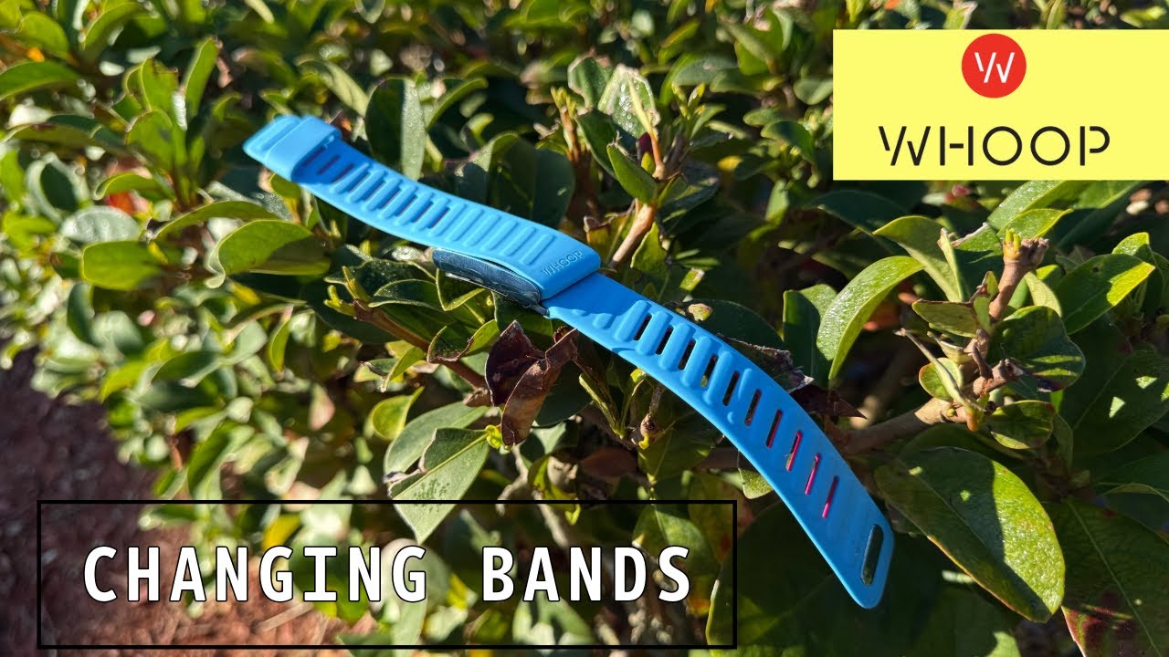 Whoop 4.0 Band Changing And Options!