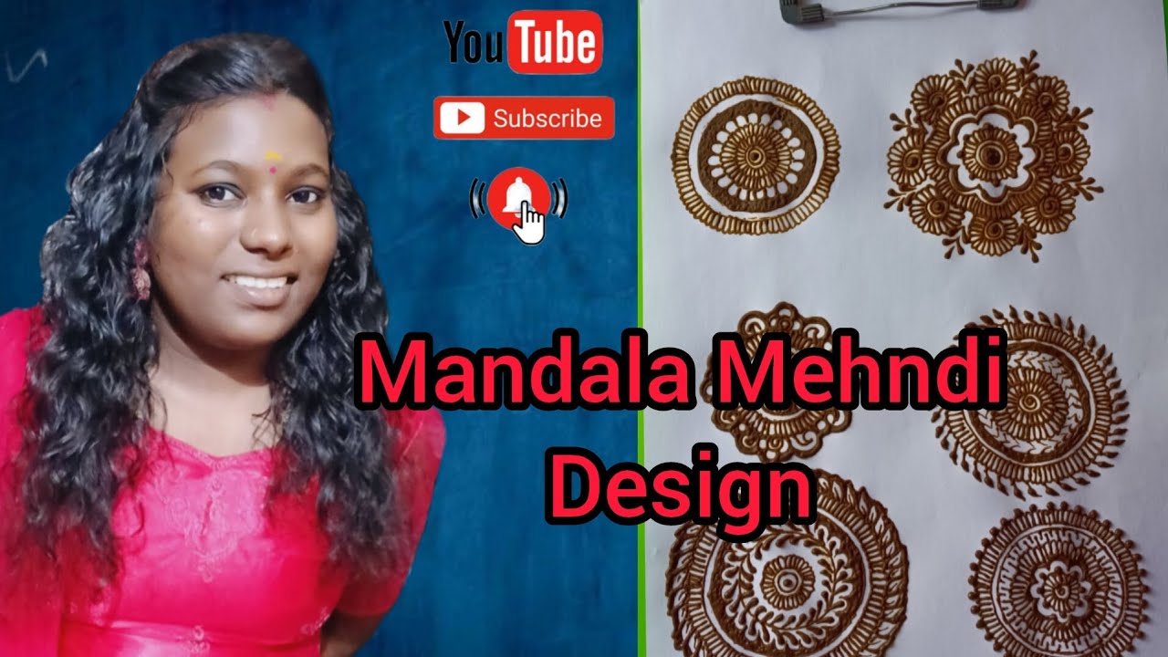Mandala Mehndi Design 💗💗💘
