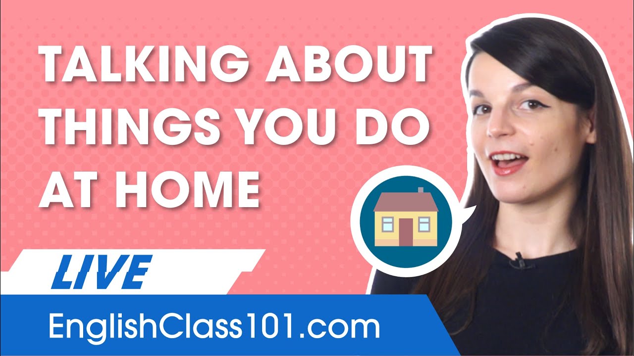 How to Talk about Household Tasks in English!