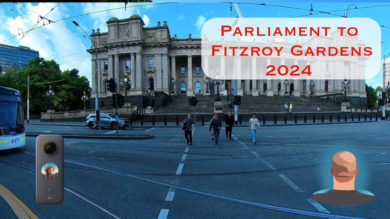Walk from Parliament to Fitzroy Gardens