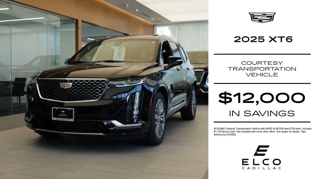 ELCO Cadillac Managers Desk Update - New Year's Sales Event January 2026