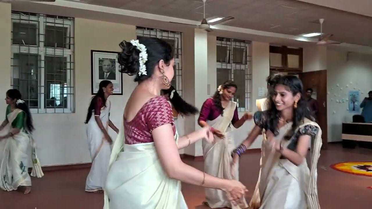 Thiruvathira Performance - Onam 2024  by MBA Students of the Central University of Kerala