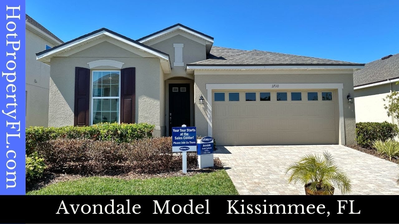 Florida Model Home Tour | Tohoqua by Mattamy Homes | Kissimmee FL. | Avondale Model Orlando