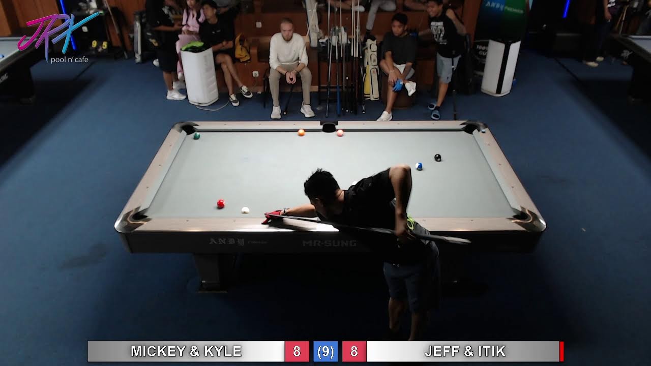 MICKEY KRAUSE & KYLE - JEFF D LUNA & ITIK ~ PELATIHAN DAN PENILAIAN JRX POOL