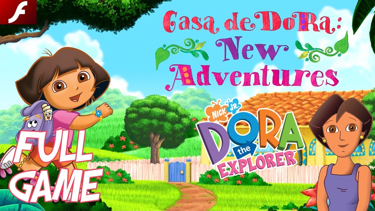 Dora the Explorer™: Casa de Dora ► New Adventures (Flash) - Full Game HD Walkthrough - No Commentary