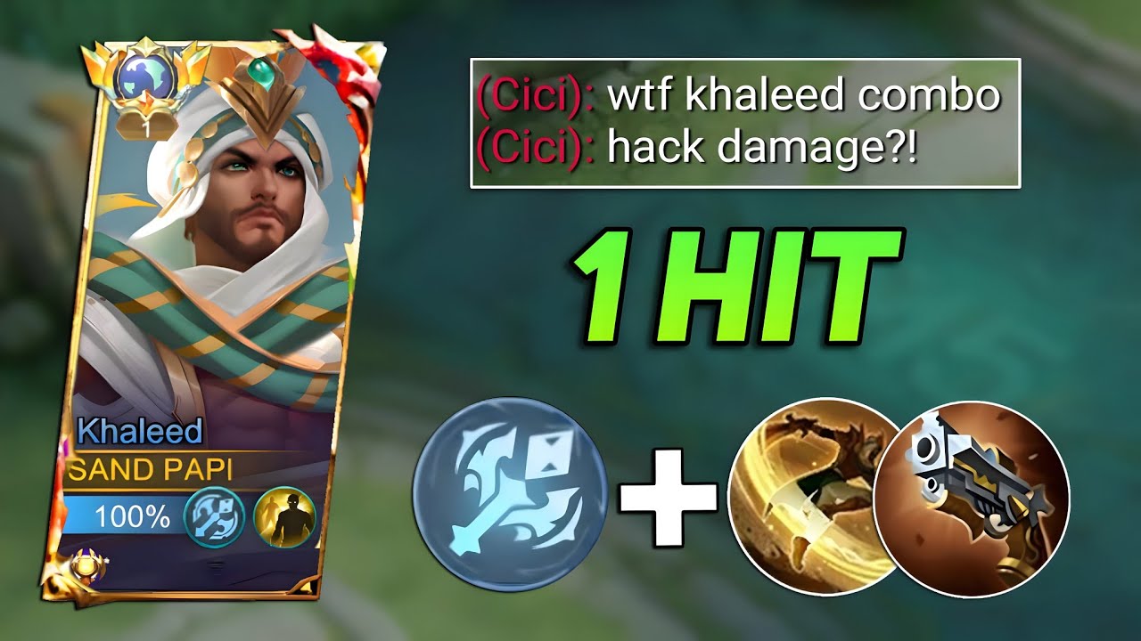 GLOBAL KHALEED PERFECT ONE SHOT BUILD FOR SOLO RANK! ( AUTO WINSTREAK )