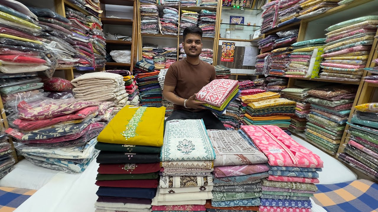 Dress Materials in Chickpet Bangalore | Bangalore Dress Wholesale Market | Single Piece Courier Avl