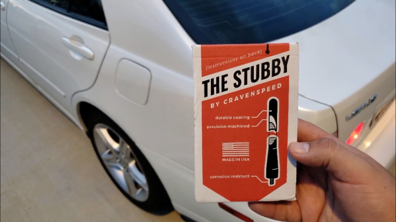 Lexus IS300 CravenSpeed Mini Antenna Install and Review...Does It Measure Up?!