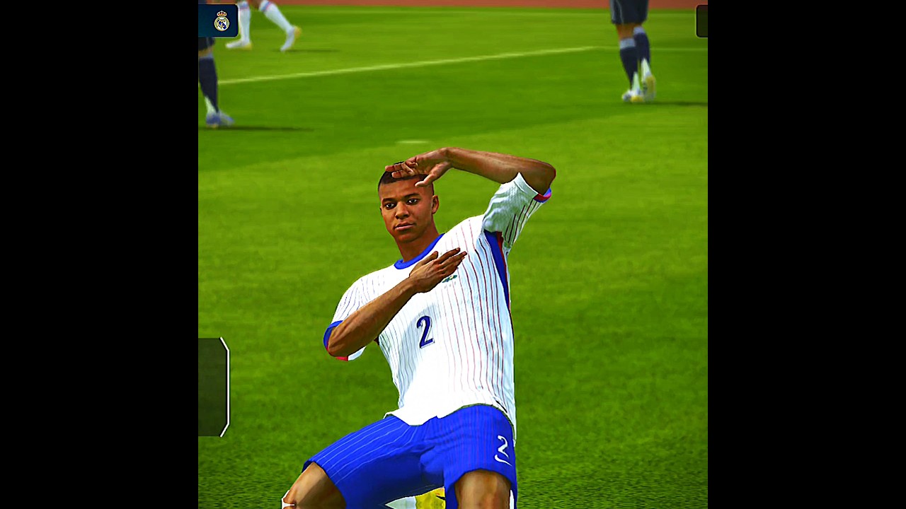 Mbappe secret celebrations 🤯☠️ #eafc #fifa #eafc25 #fcmobile #fifamobile