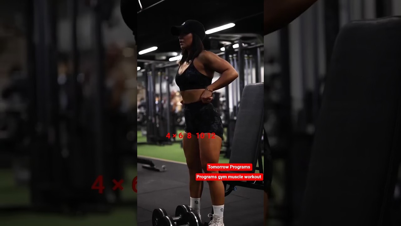 Best Training Exercises Programs 🔥 Shoulder women Dummbell berble cable workout l