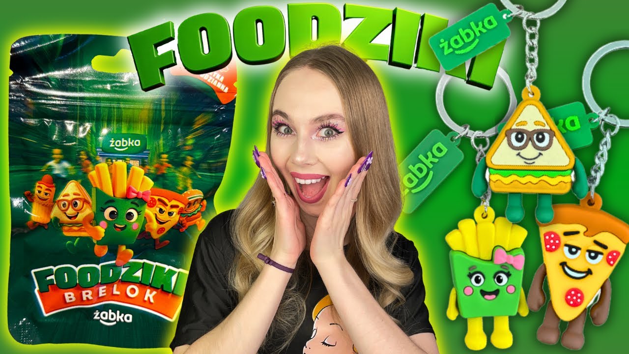 Trafiłam WSZYSTKIE Foodziki 🍟 | ŻABKA 🐸 | Foodziki | Pattje