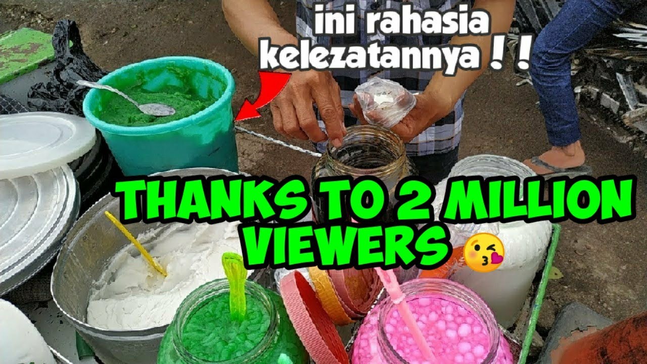 Indonesian Traditional food dessert | Ice Bubur Sumsum | Kuliner Subang