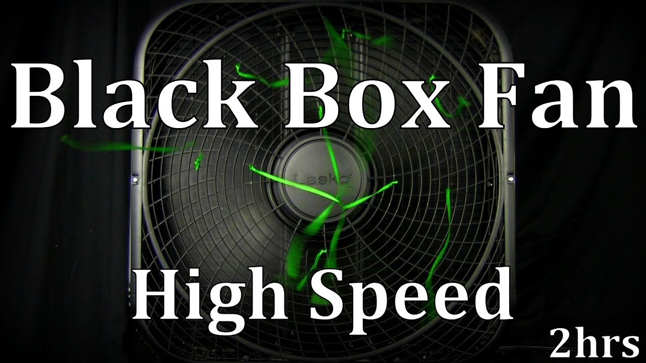 2hr Black Box Fan 