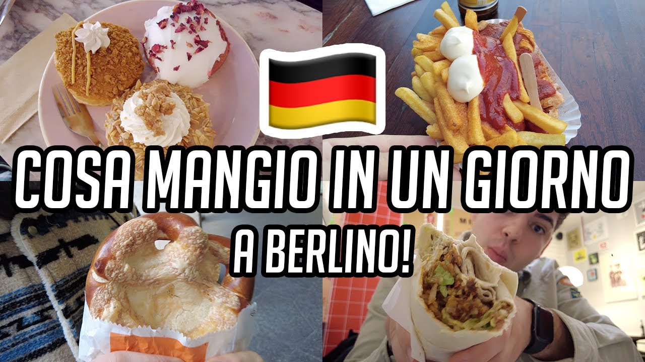 WHAT I EAT IN A DAY 🇩🇪 🍟 COSA MANGIO IN UN GIORNO A BERLINO IN GERMANIA