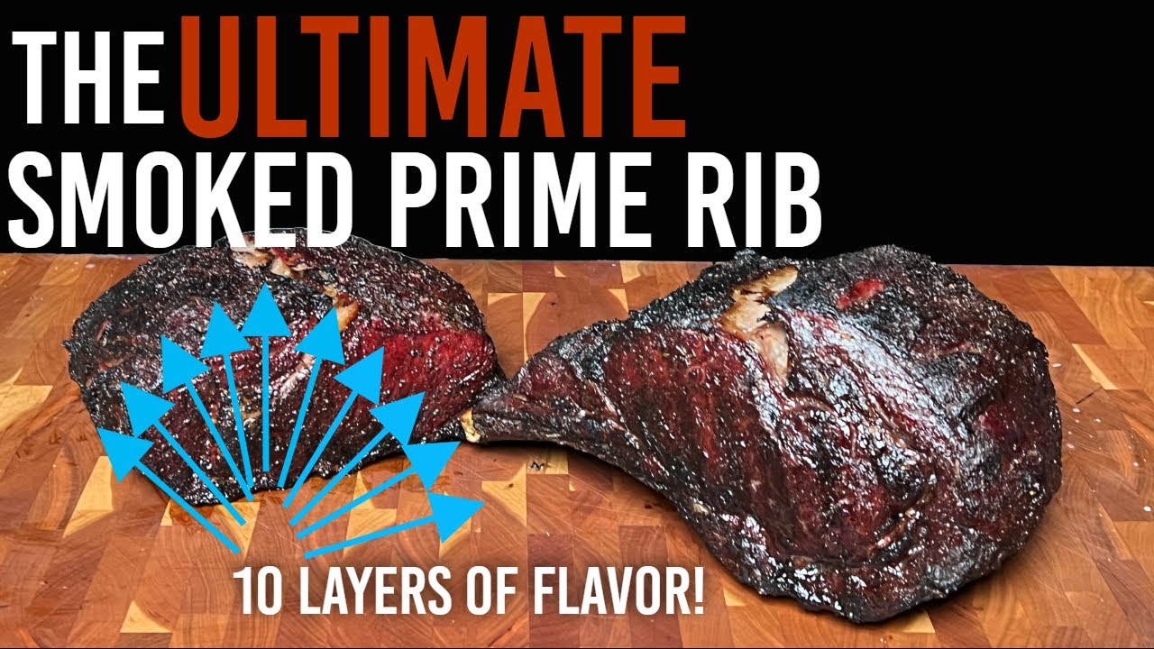 EVERY Guest Will DROOL Over This Smoked Prime Rib Roast