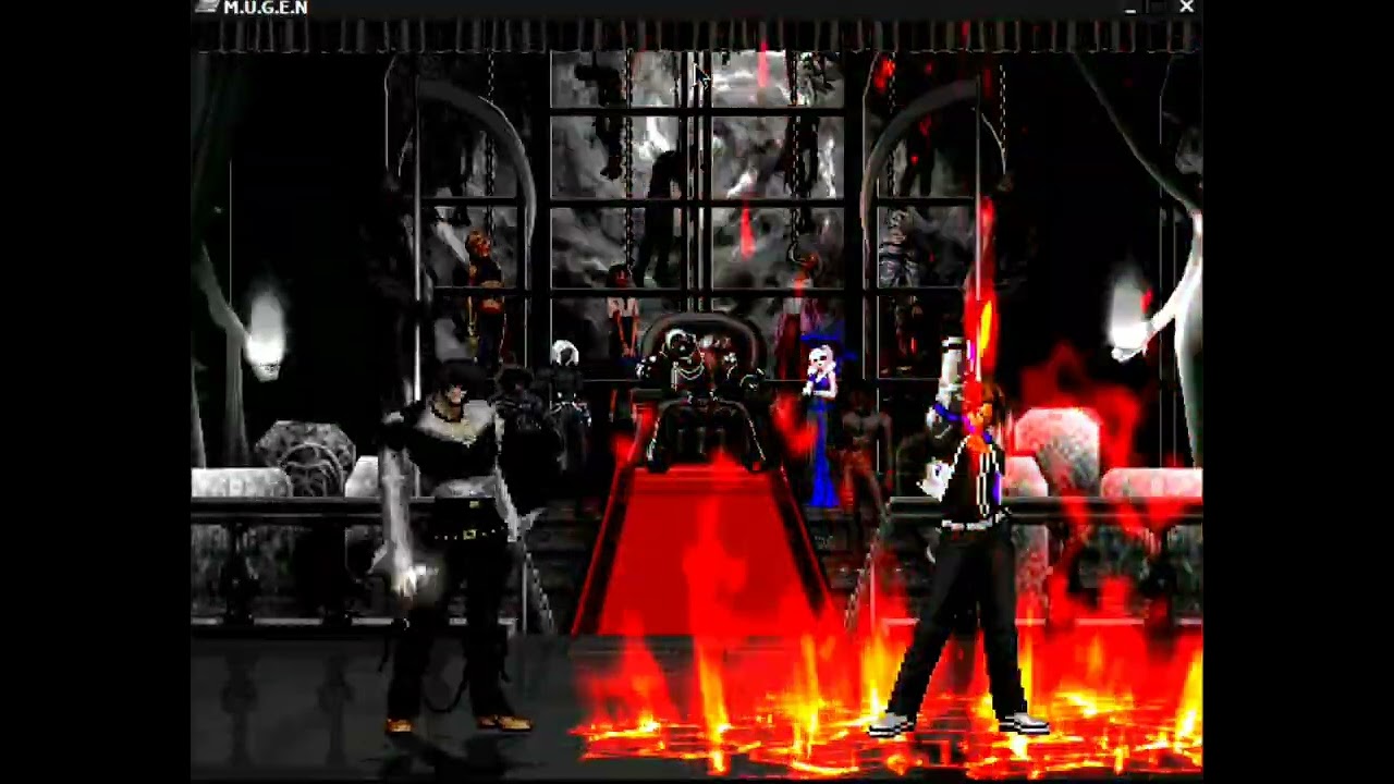 KOF MUGEN ANDROID KYO IMPACT VS IORI ABYSS LOR 