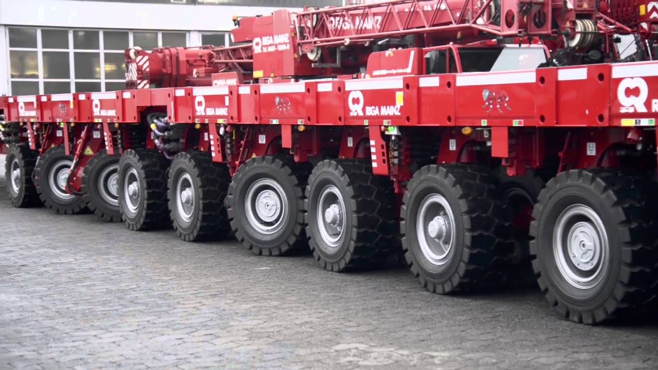 RIGA MAINZ – SPMTs