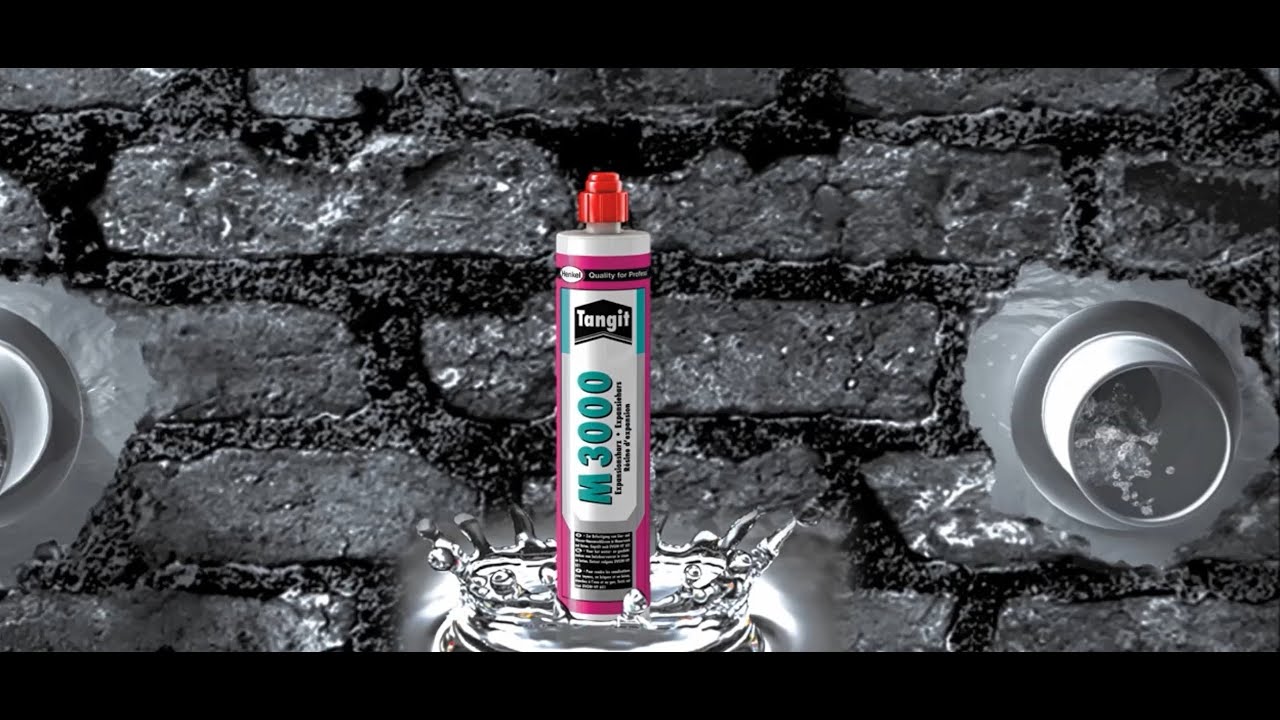 Tangit M 3000: Praktická ukázka aplikace expanzní pryskyřice