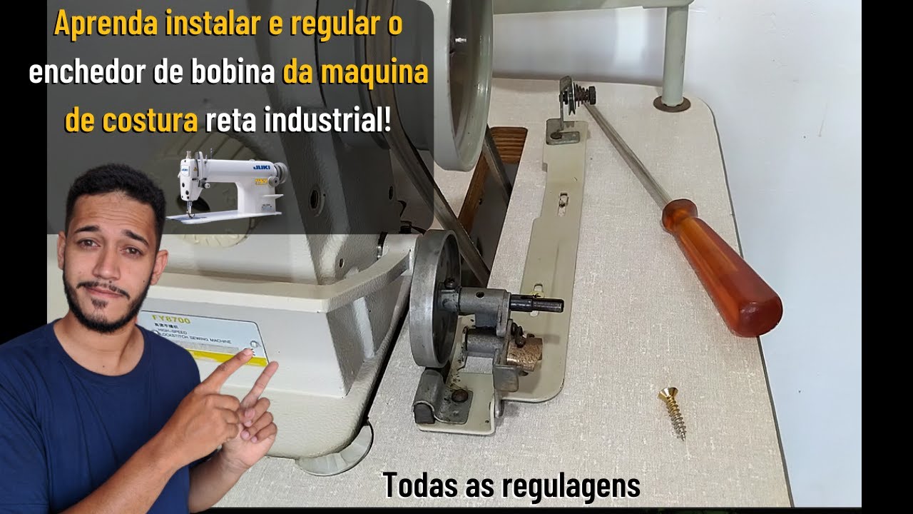 Como instalar e regular o enchedor de bobina da reta industrial, enchedor de canelinha