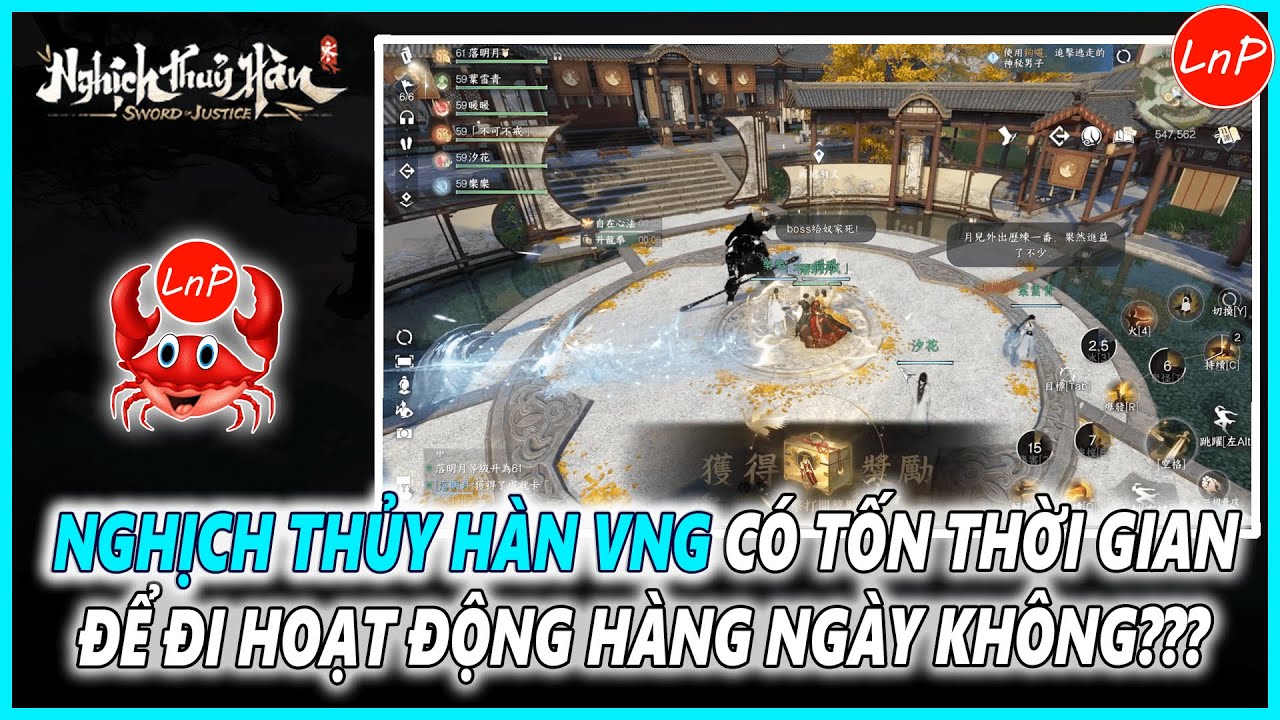 NGHỊCH THỦY HÀN VNG - CÓ TỐN THỜI GIAN ĐỂ ĐI HOẠT ĐỘNG HÀNG NGÀY KHÔNG