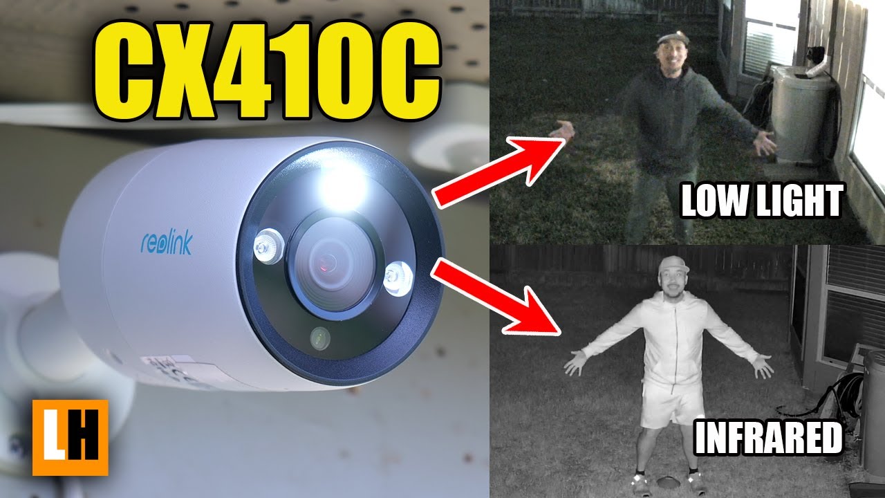 Reolink CX410C - BETTER than the CX410? ColorX Night Vision and IR