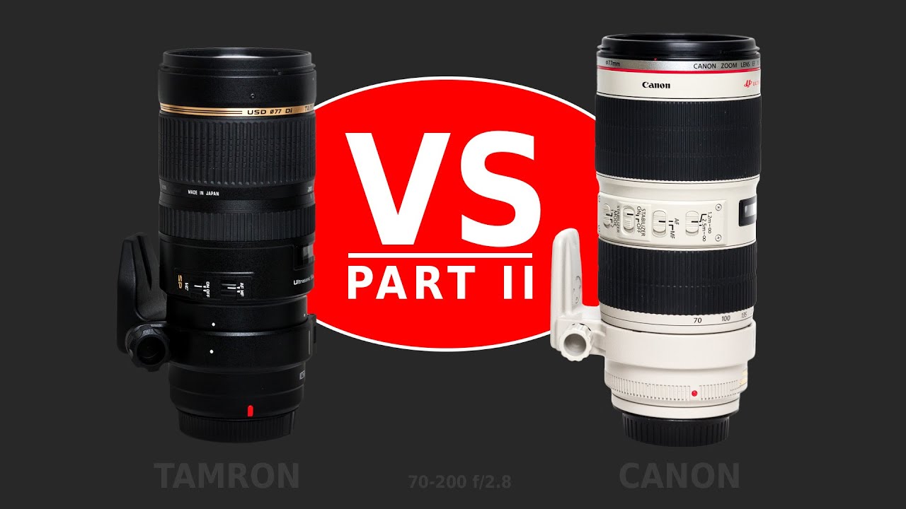 Сравнение объективов: Tamron 70-200 f/2.8 VC USD и Canon 70-200 f/2.8L IS II (ЧАСТЬ 2)