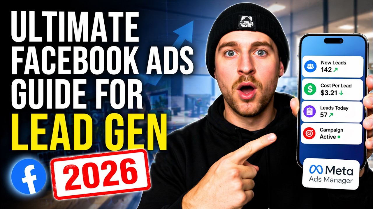 The ULTIMATE Facebook Ads Lead Generation Tutorial for Beginners (2026)