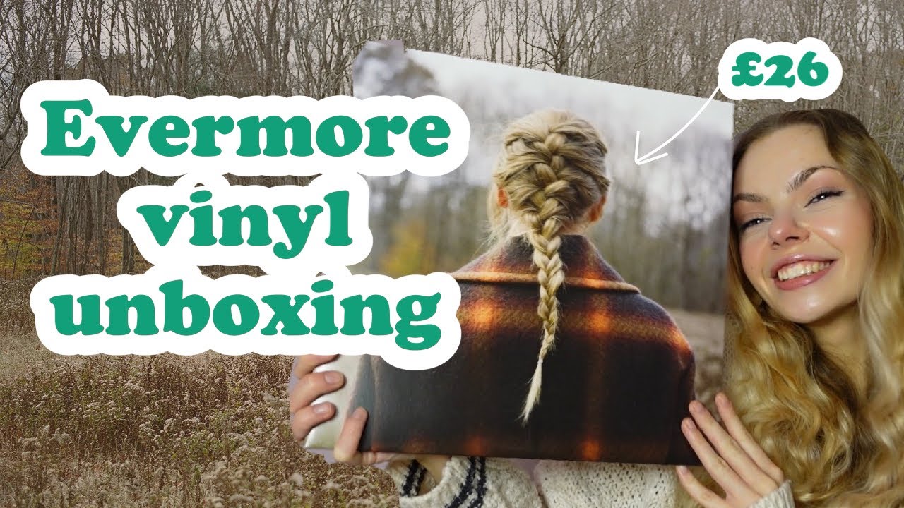 Unboxing Evermore Taylor Swift Green Coloured Vinyl | Rachel Lord