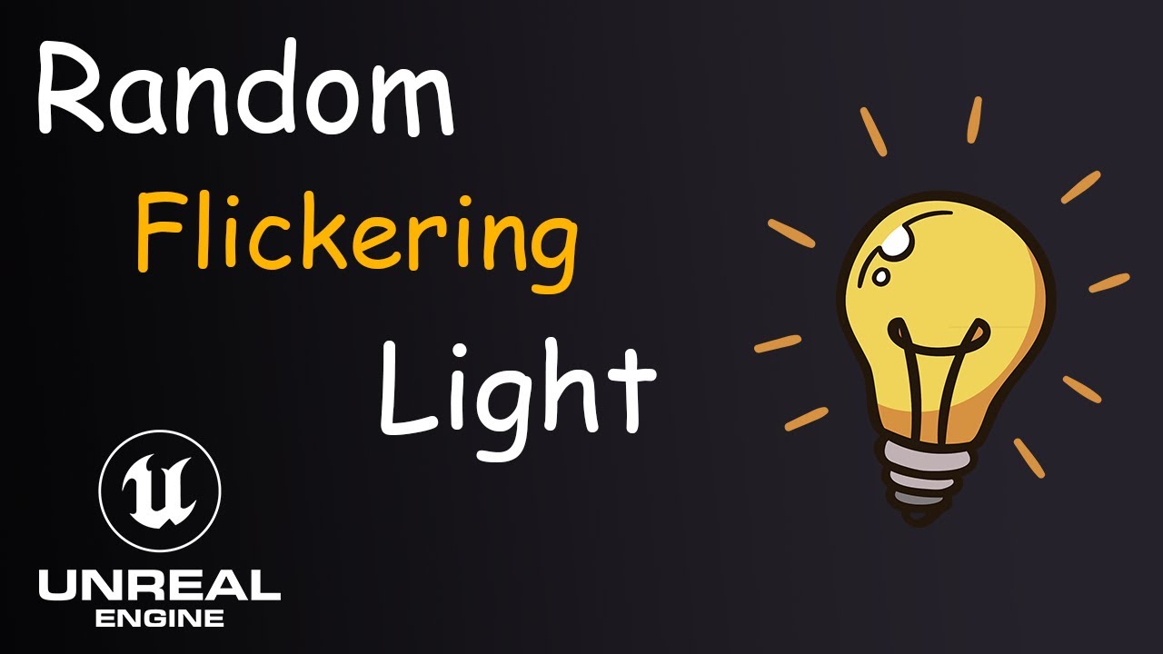 How to Make Random Flickering Lights in Unreal Engine Fast