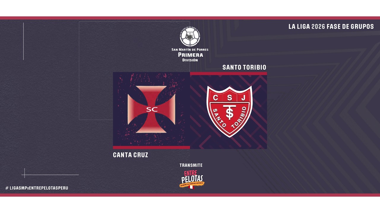 SANTA CRUZ 🆚 SANTO TORIBIO Primera División SMP | Fecha 5