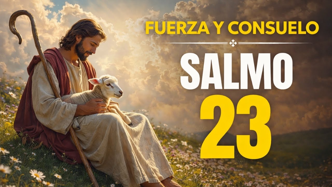 SALMO 23 COMPLETO - El Señor Es Mi PASTOR Y NADA Me Faltará | Oración Poderosa De La Mañana 🙏