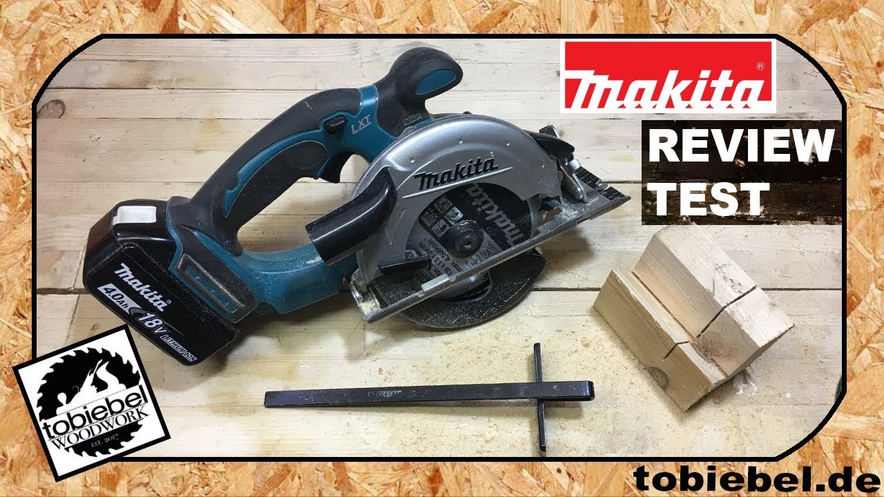 Makita Akku Handkreiss&auml;ge 18V DSS501Y1J Test und Review 18 V Handkreiss&auml;ge Testbericht Makita