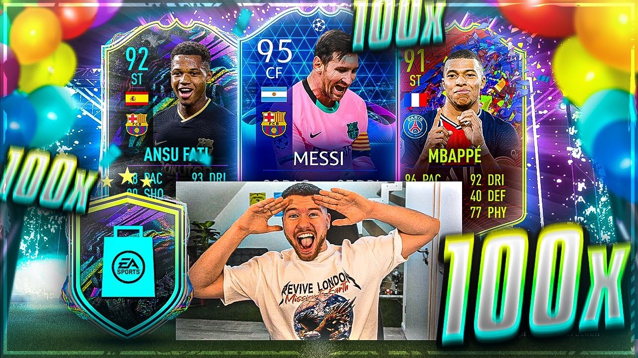 FIFA 21: 100x WUNDERT&Uuml;TE PACK EXPERIMENT 🔥🔥