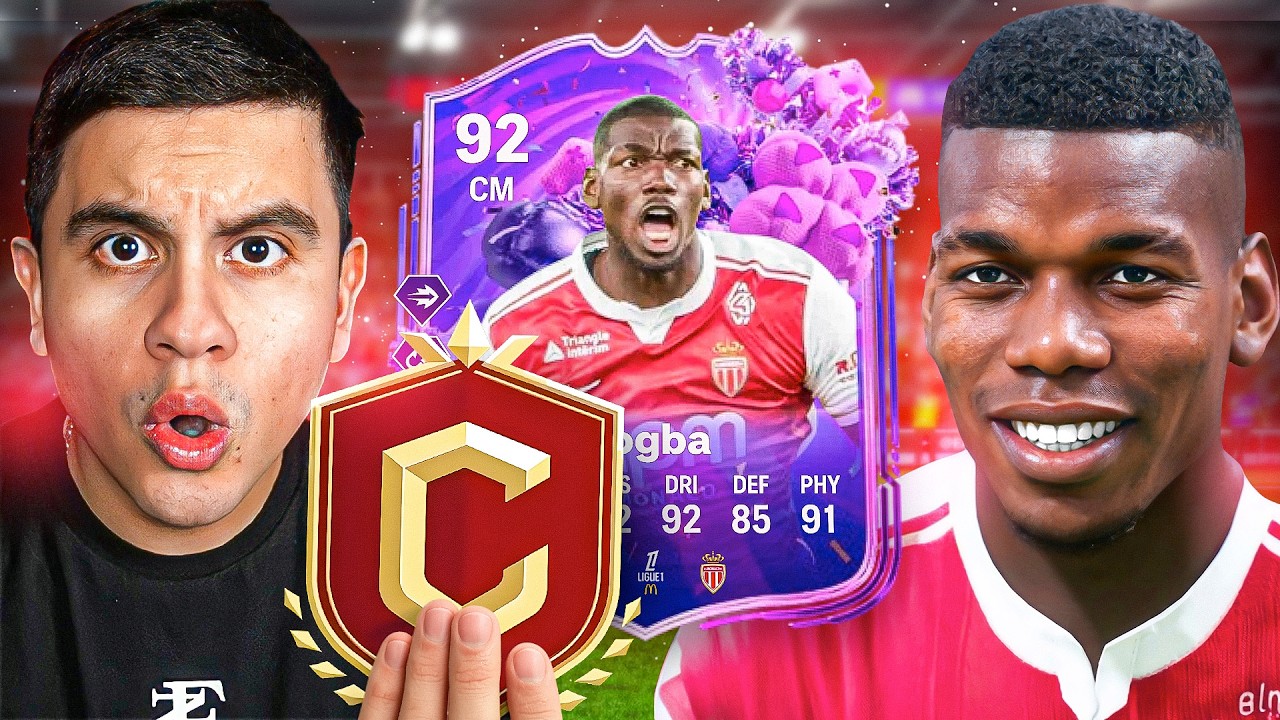 POGBA 92 FUTBIRTHDAY EVOLUCIÓN EN FUTCHAMPS
