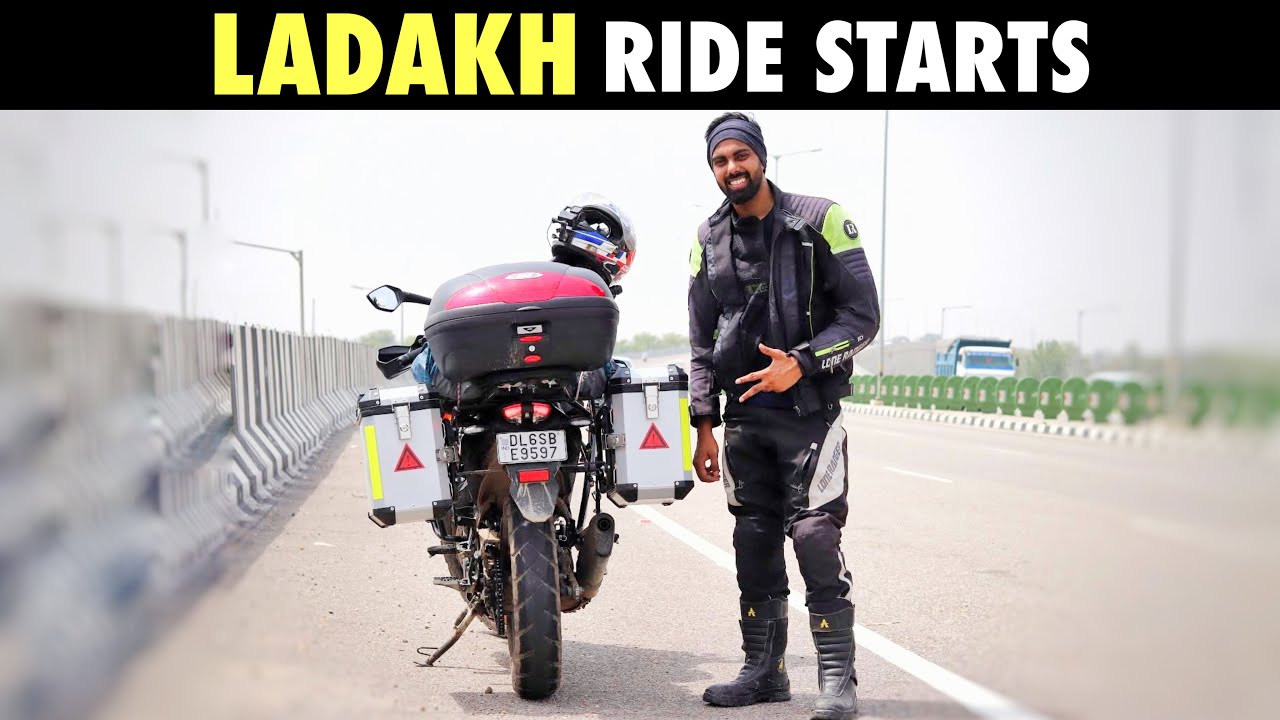 FINALLY LADAKH RIDE ke lie nikal pade hum [ep 01] aur jaise taise paunch gaye HIMACHAL | SJ VLOGS