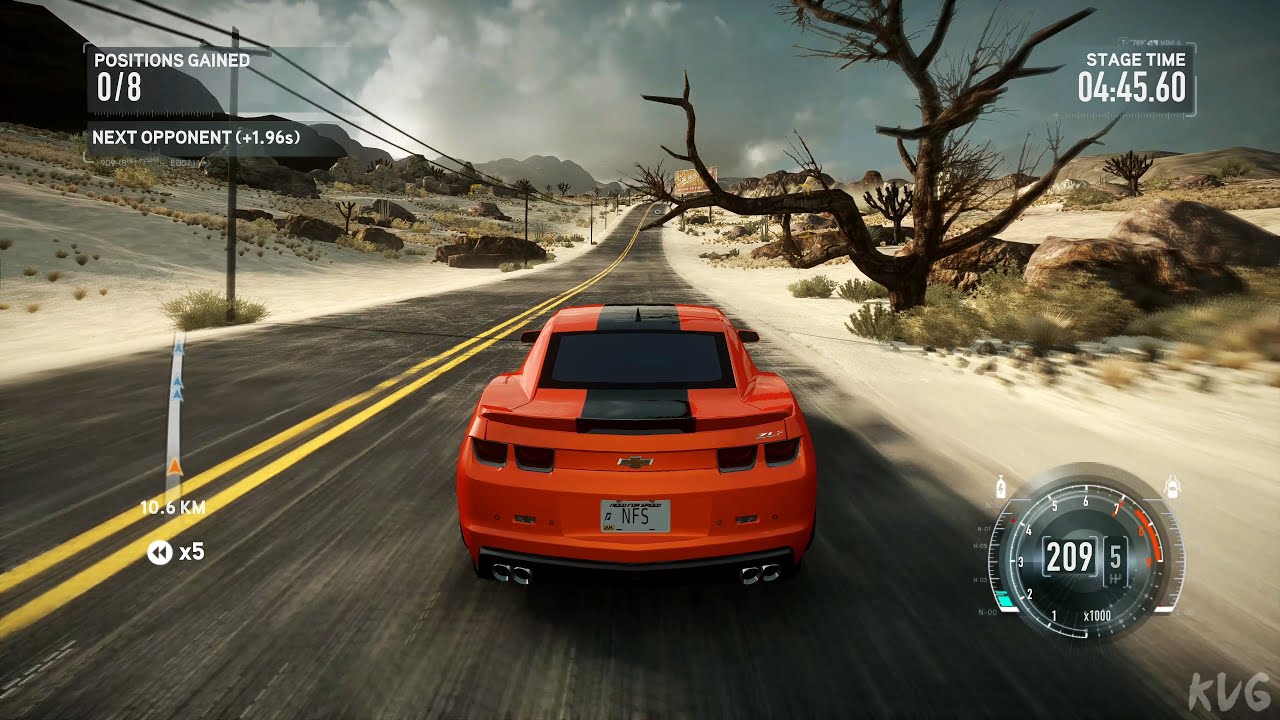 Need for Speed: The Run - Chevrolet Camaro ZL1 (NFS Edition) 2013 - Gameplay (PC UHD) [4K60FPS]