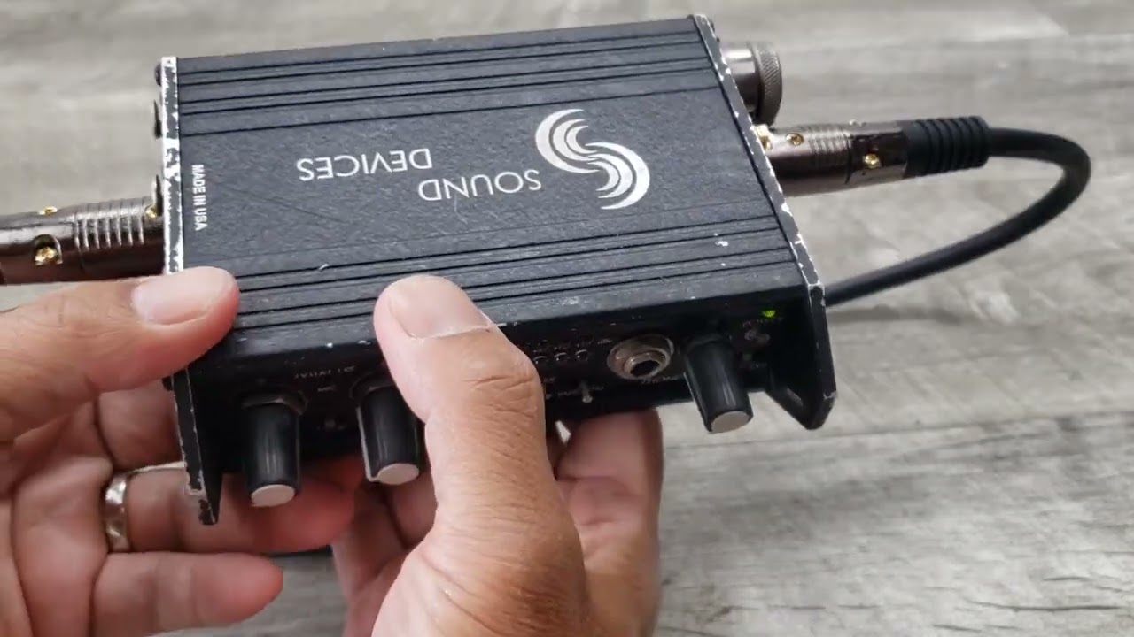 Sound Devices MixPre 2-Channel Portable Microphone/Preamp Mixer