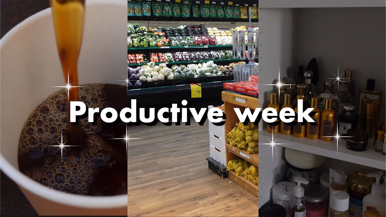 Productive week in my life | اسبوع منجز في حياتي 👩🏻‍💻✅