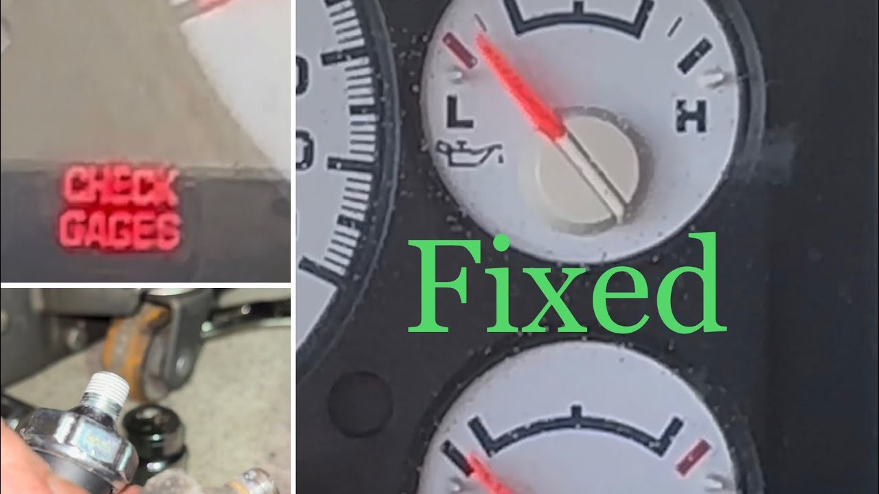 3rd Gen Dodge Ram 4.7 Check Gages and dropping oil pressure Issue Fixed.