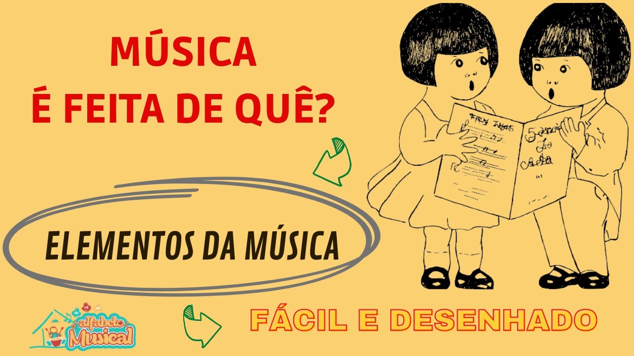 Você sabe do que é feito uma música?  Musicalização Infantil (Elementos da Música)