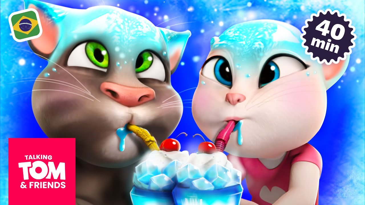 Trapalhadas e Pegadinhas Engra&ccedil;adas 🙌 Colet&acirc;nea de Talking Tom & Friends